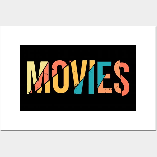 movies gift Wall Art by creatorpintar